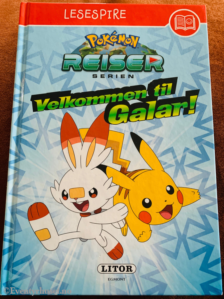 Litor/Egmont. Pokémon Reiser-serien: Velkommen til Galar! 2021. Bok.