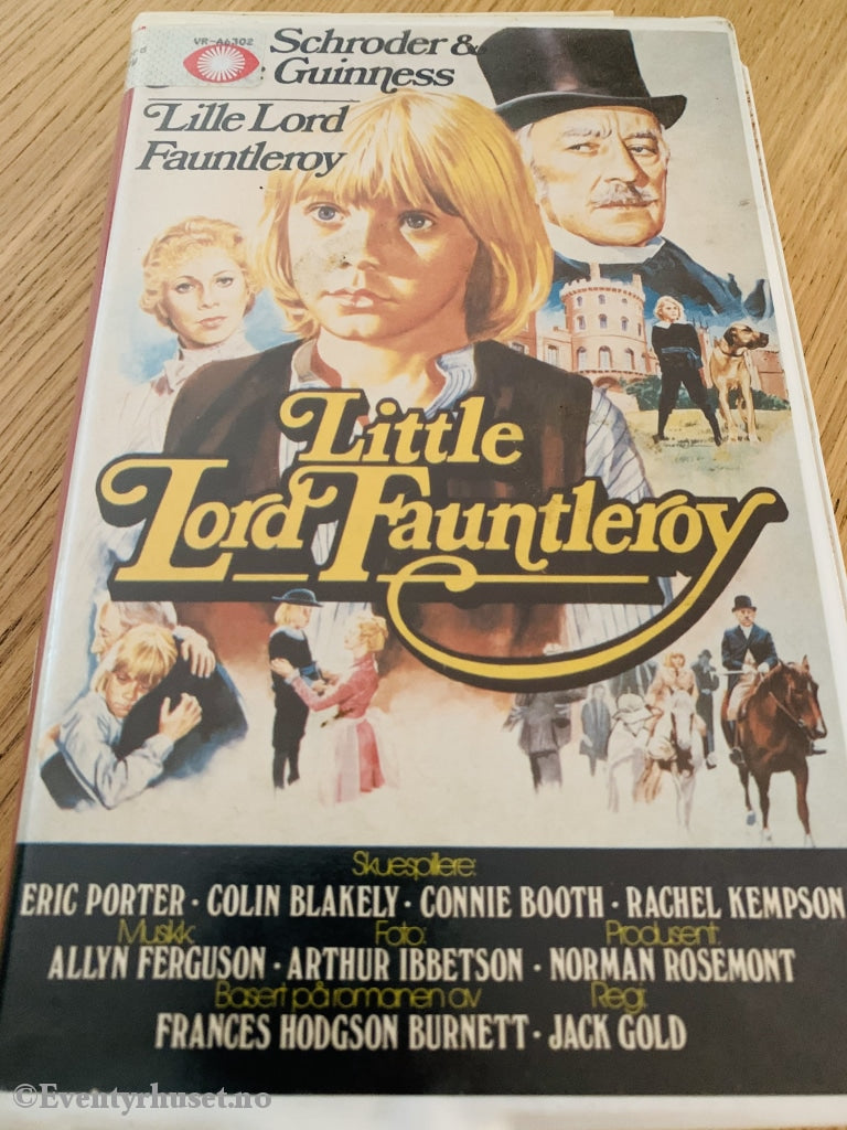 Little Lord Fauntleroy. Vhs Big Box.