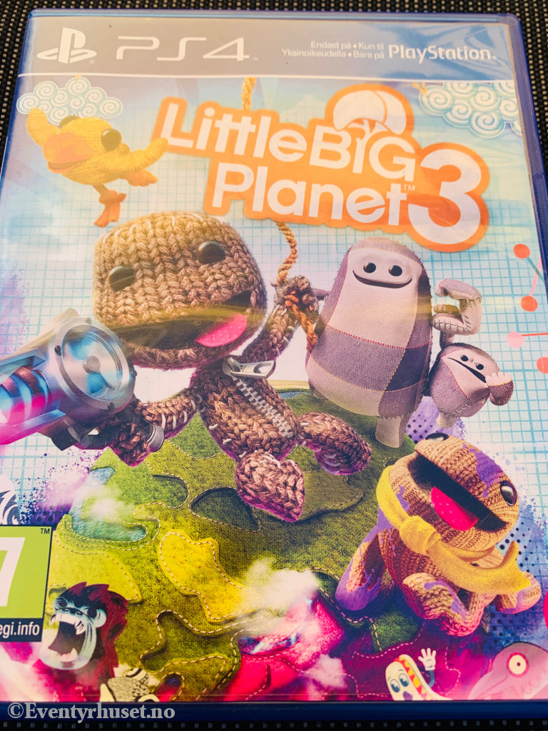 LittleBigPlanet 3. Playstation PS4-spill.