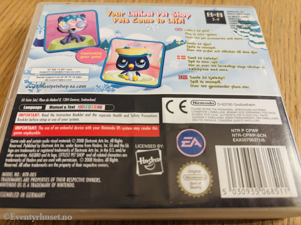 Littlest Pet Shop Winter . Nintendo DS.