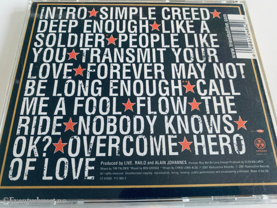 Live 2001. V. CD