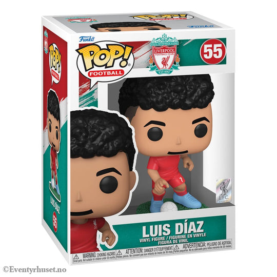 Liverpool F.C. POP! Football Vinyl Figure Luis Díaz 9 cm Collectibles