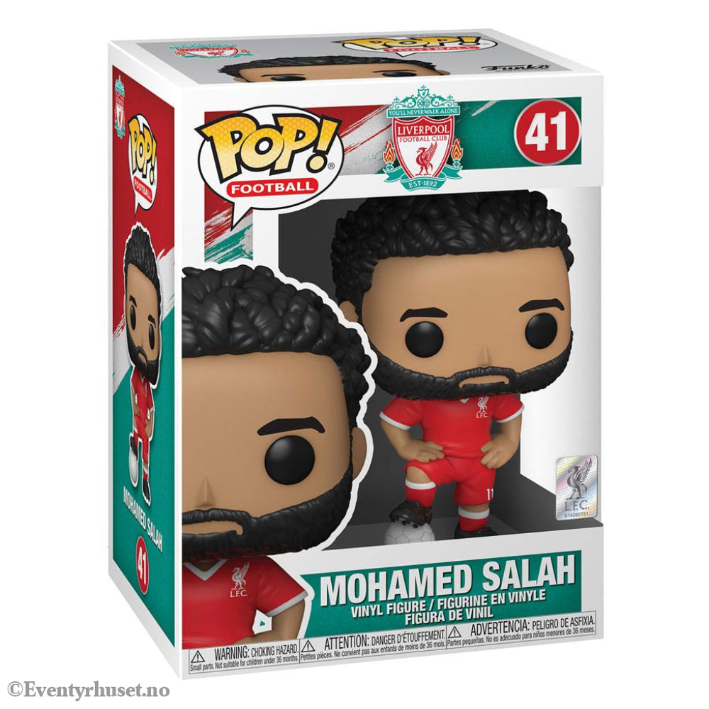 Liverpool F.C. POP! Football Vinyl Figure Mohamed Salah 9 cm Collectibles