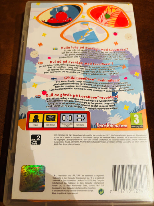 LocoRoco. PSP.