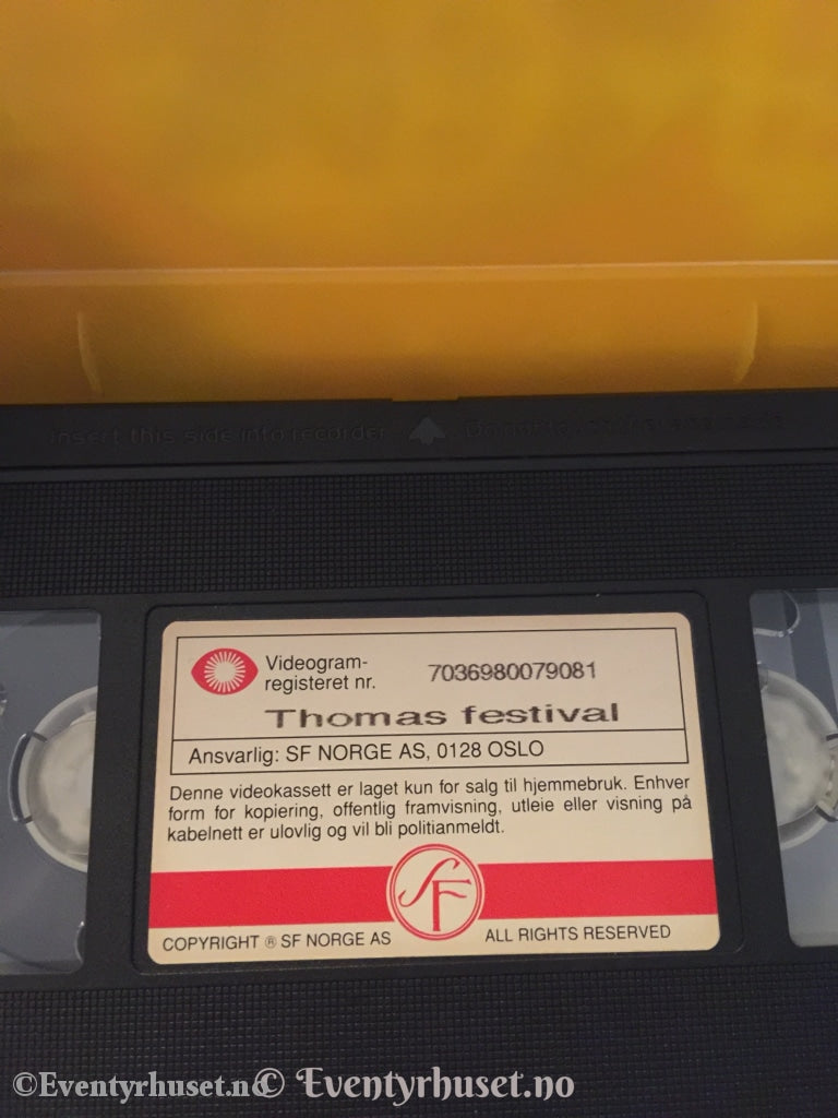 Lokmotivet Thomas. Thomas-Festival. 1994. Vhs. Vhs