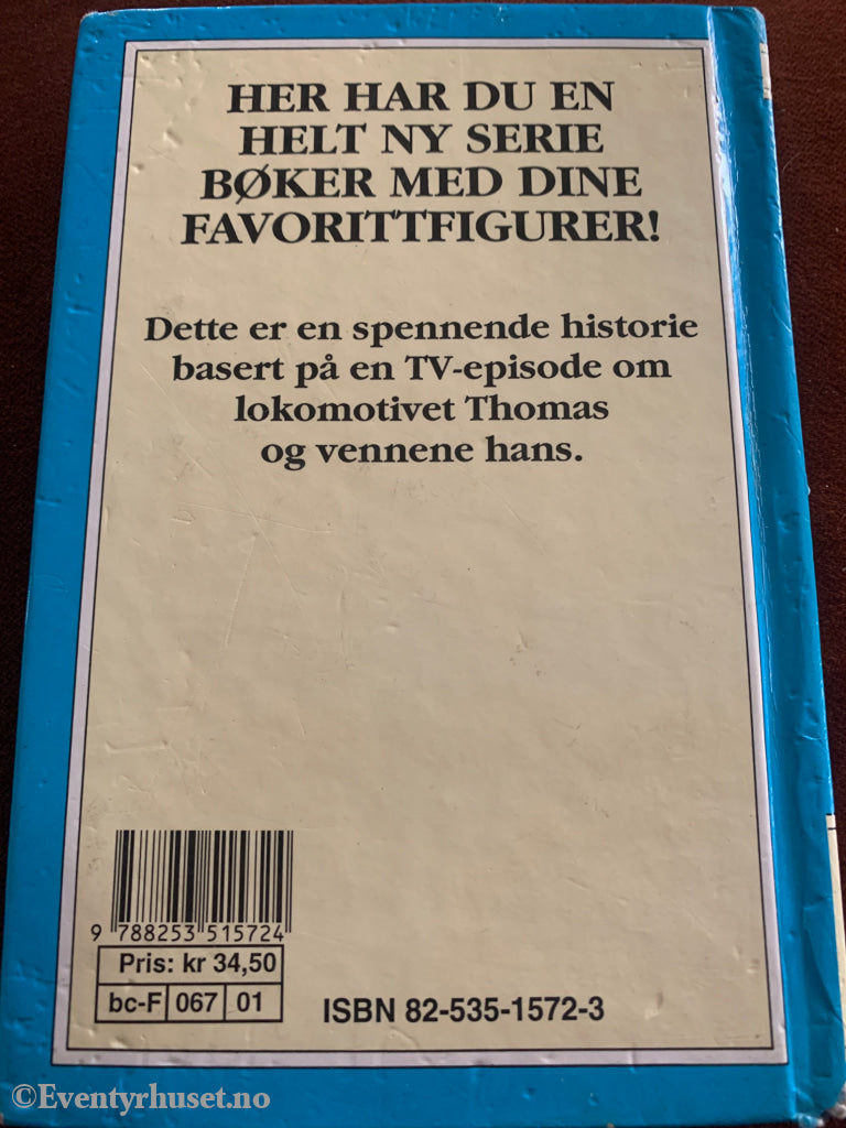 Lokomotivet Thomas. James og tjærevognene. 1989. Bok.