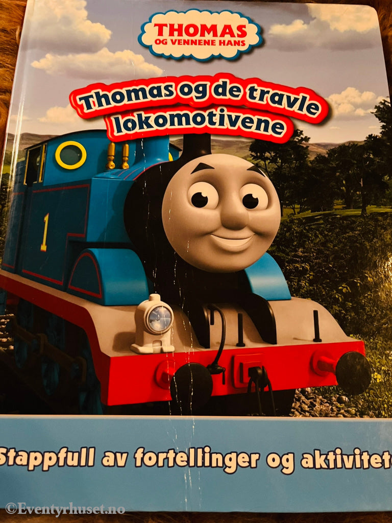 Lokomotivet Thomas Og De Travle Lokomotivene. Stor Bok. 2017. Fortelling