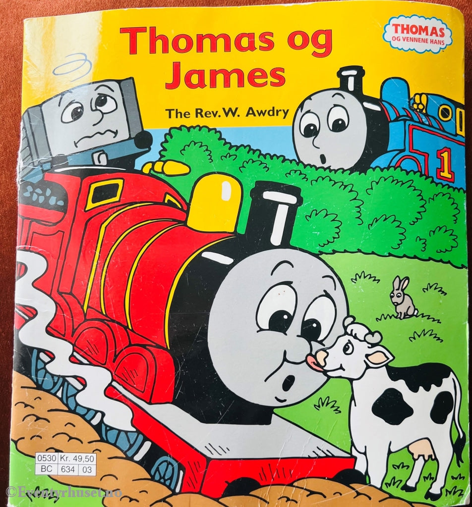 Lokomotivet Thomas Og James. Hefte. Fortelling