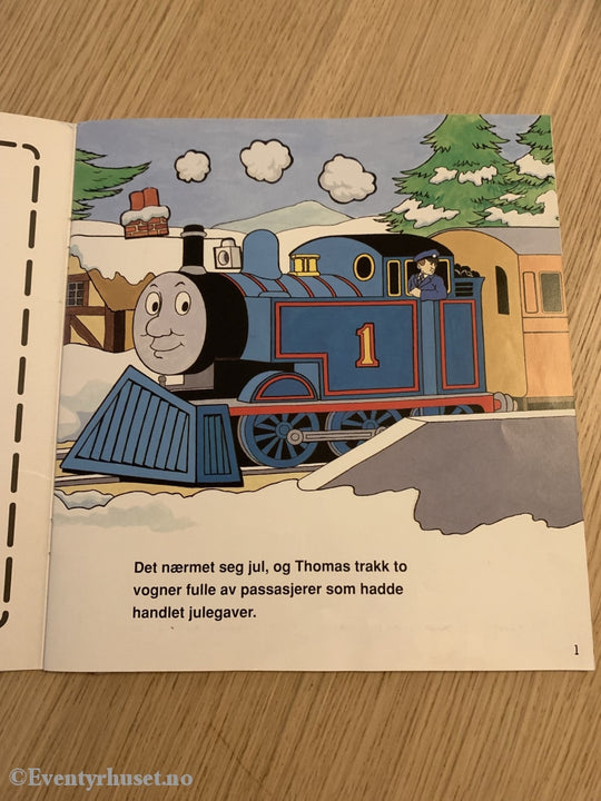 Lokmotivet Thomas Og Katten Som Ble Borte. Bok Med Klistremerker. 1988/96. Klistremerkealbum