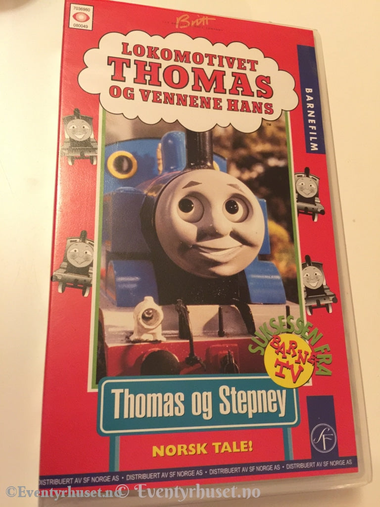 Lokomotivet Thomas Og Vennene Hans. 1995. Stepney. Vhs. Vhs
