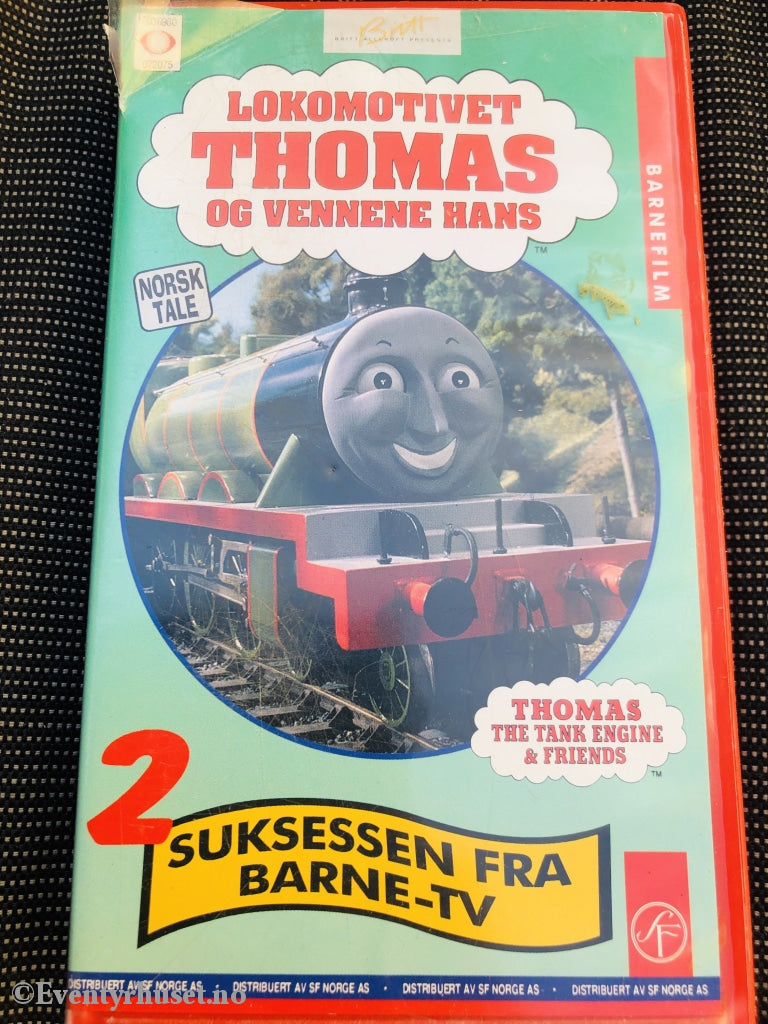 Lokomotivet Thomas Og Vennene Hans 2. 1994. Vhs. Vhs