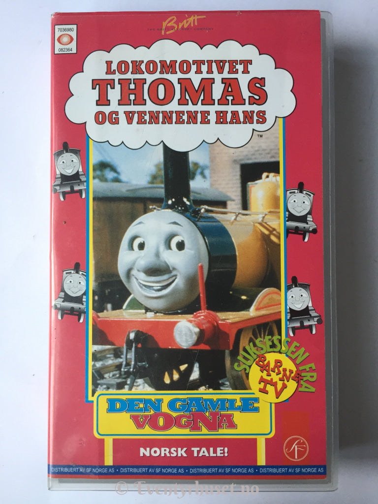 Lokmotivet Thomas Og Vennene Hans. Den Gamle Vogna. Vhs. Vhs