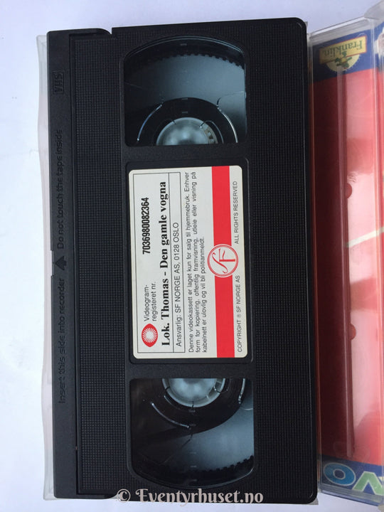 Lokmotivet Thomas Og Vennene Hans. Den Gamle Vogna. Vhs. Vhs
