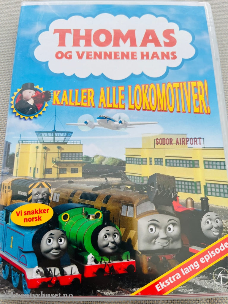 Lokomotivet Thomas Og Vennene Hans. Kaller Alle Lokomotiver! Dvd. Dvd