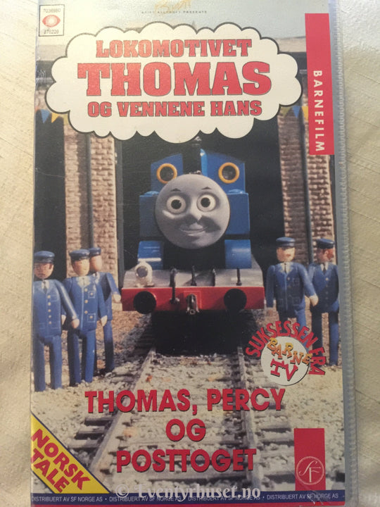 Lokmotivet Thomas. Thomas Percy Og Posttoget. 1994. Vhs. Vhs