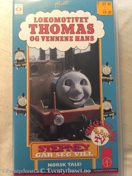 Lokmotivet Thomas. Stepney Går Seg Vill. 1994. Vhs. Vhs