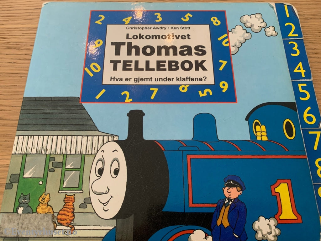 Lokomotivet Thomas Tellebok - Klaffebok. 1993. Fortelling