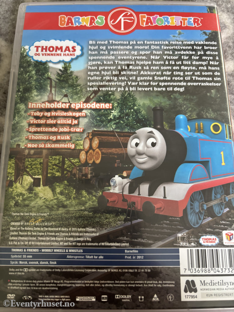 Lokomotivet Thomas - Vaklende jul & fløyter. DVD.