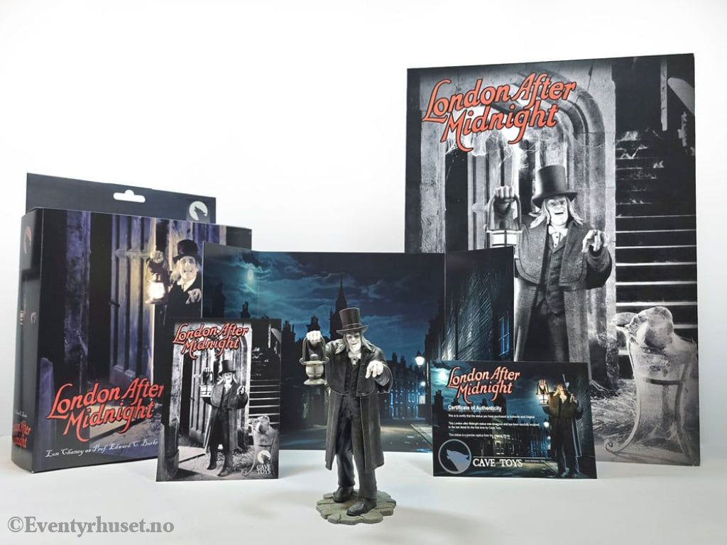 London After Midnight Statue 1/10 Lon Chaney Black & White Ver. 16 cm Collectibles
