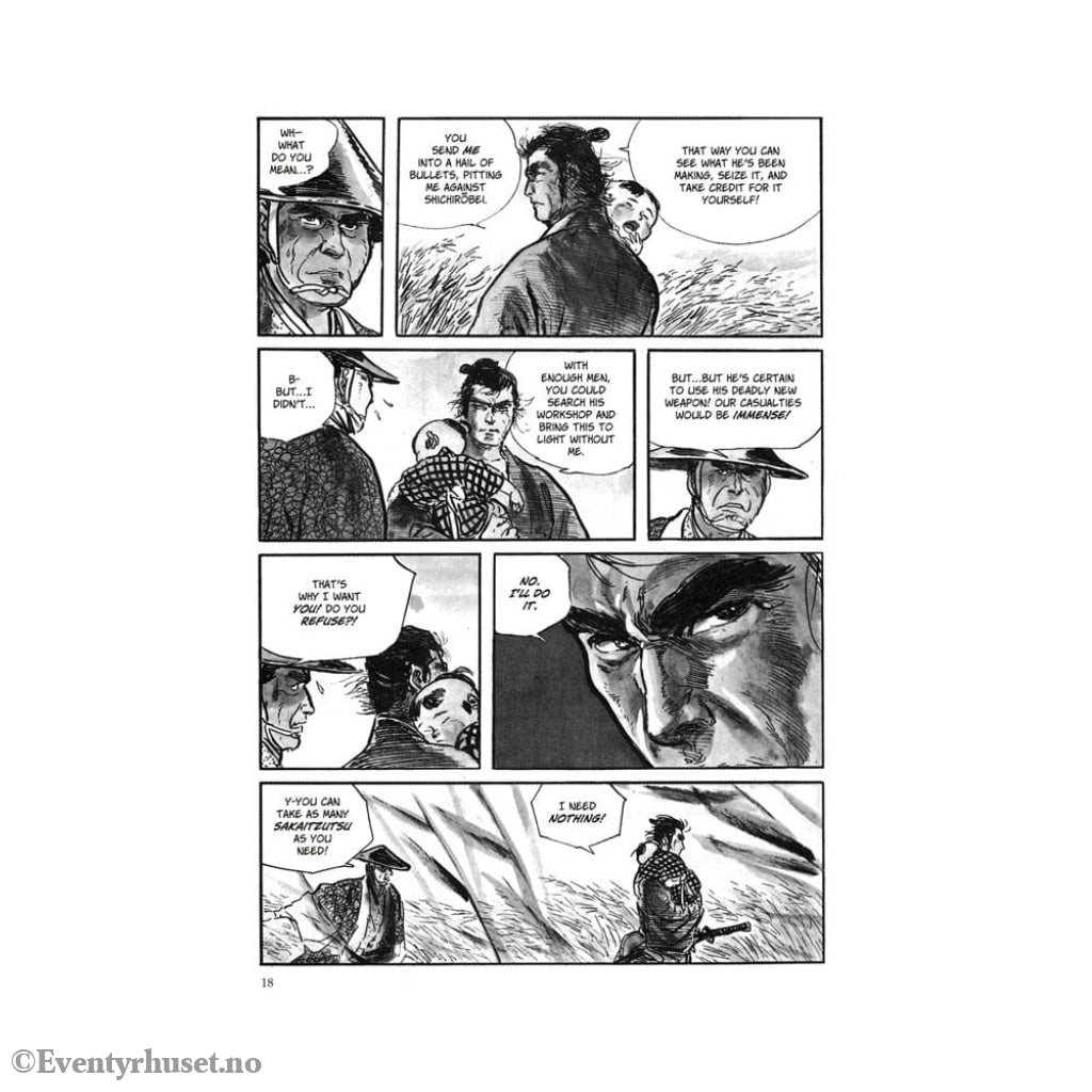 Lone Wolf and Cub Omnibus Manga Volume 3 Home & Gifts
