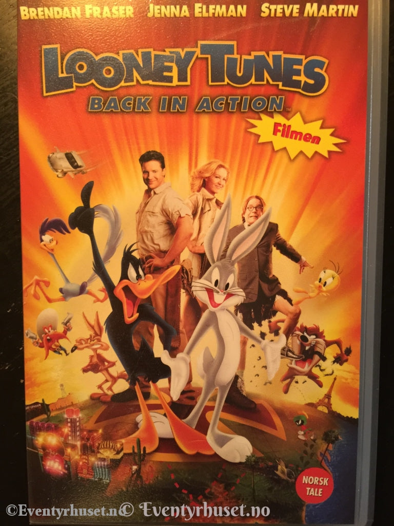 Looney Tunes. Back In Action. Filmen. 2003. Vhs. Vhs