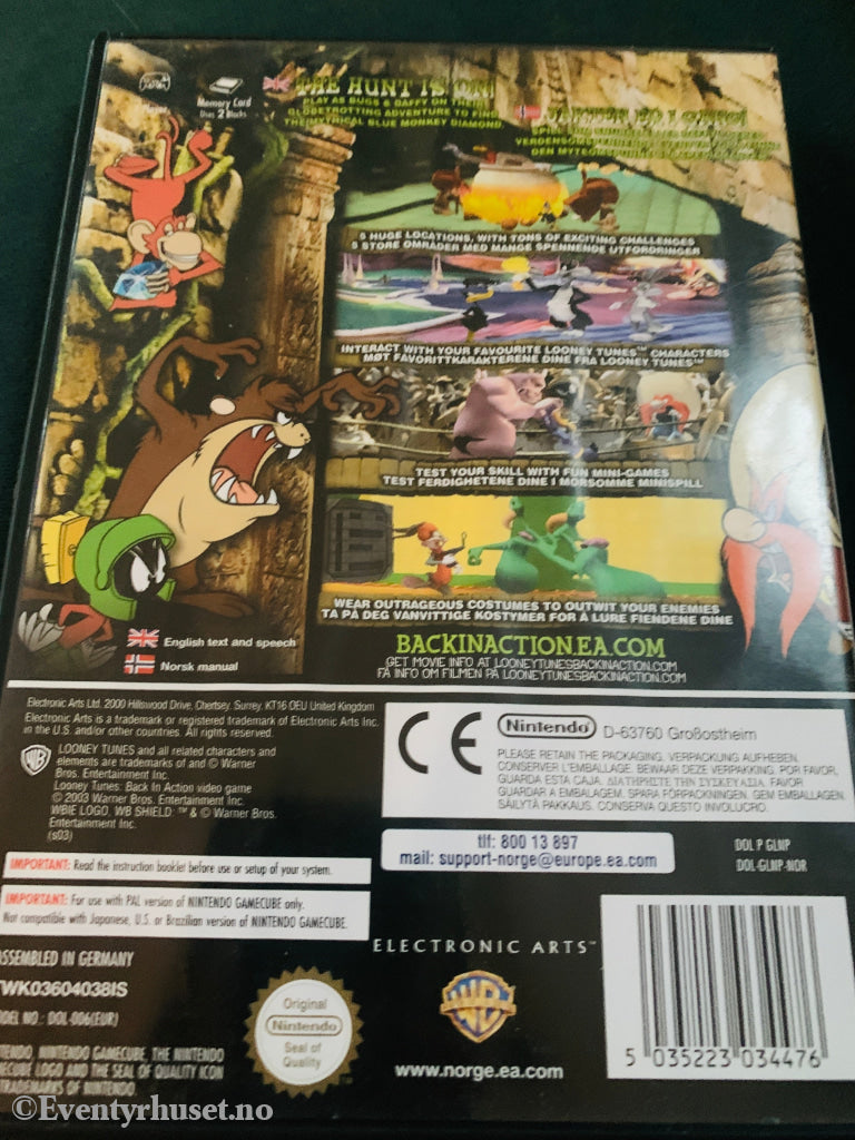 Looney Tunes - Back in Action. Gamecube. Gamecube
