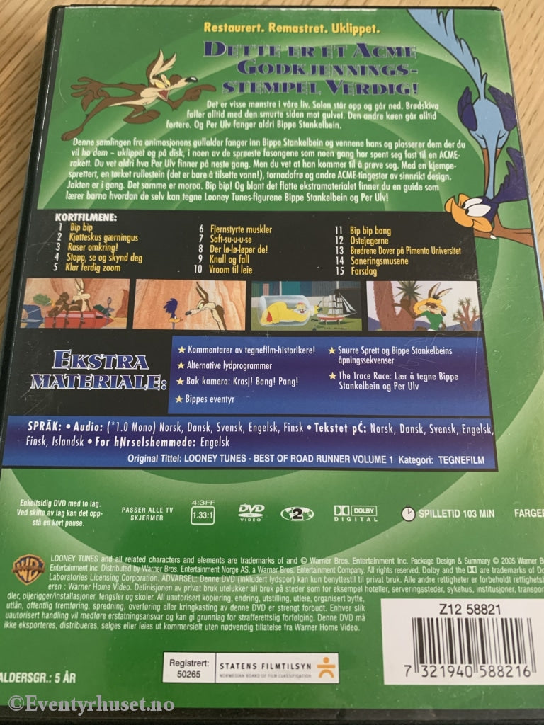 Looney Tunes - Bippe Stankelbein Med Venner. Vol. 1. Dvd. Dvd