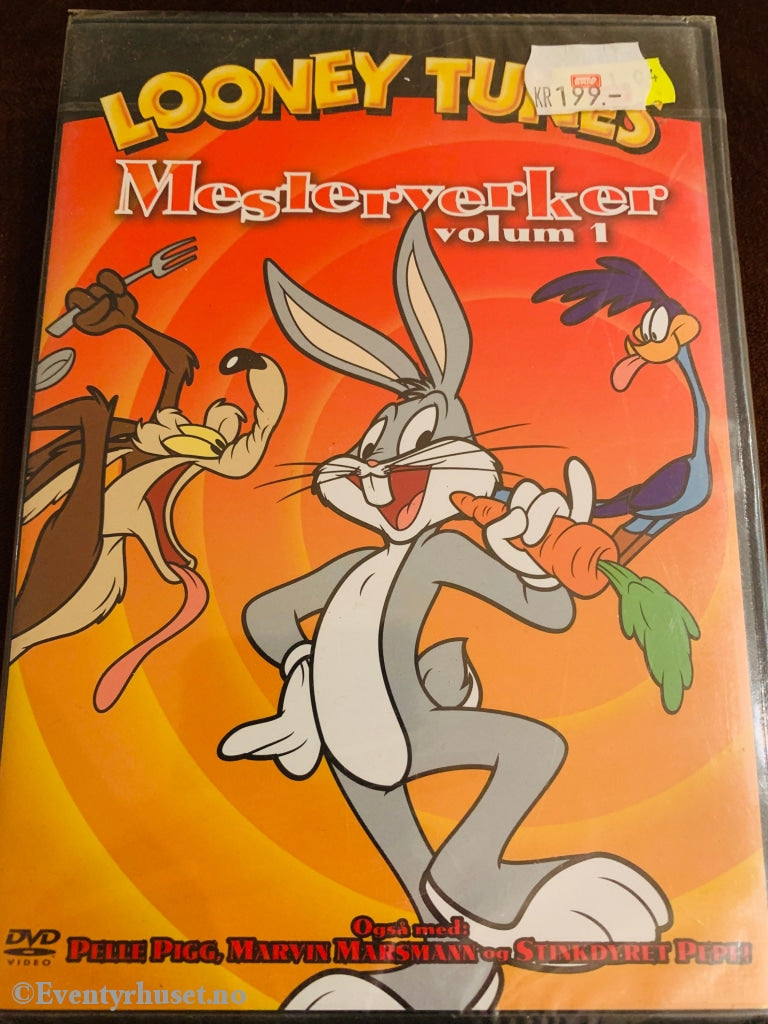 Looney Tunes - Mesterverker. Vol. 1. Dvd. Ny I Plast! Dvd