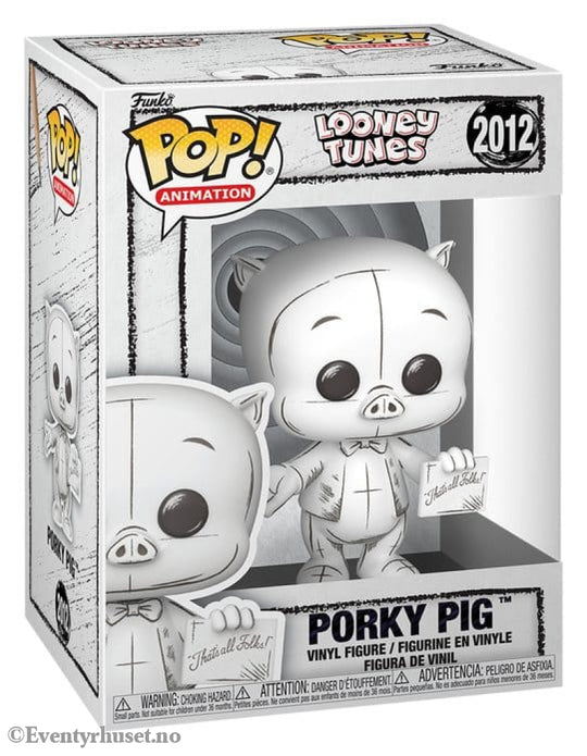 Looney Tunes POP! Animation Vinyl Figure Porky Pig? 9 cm Collectibles