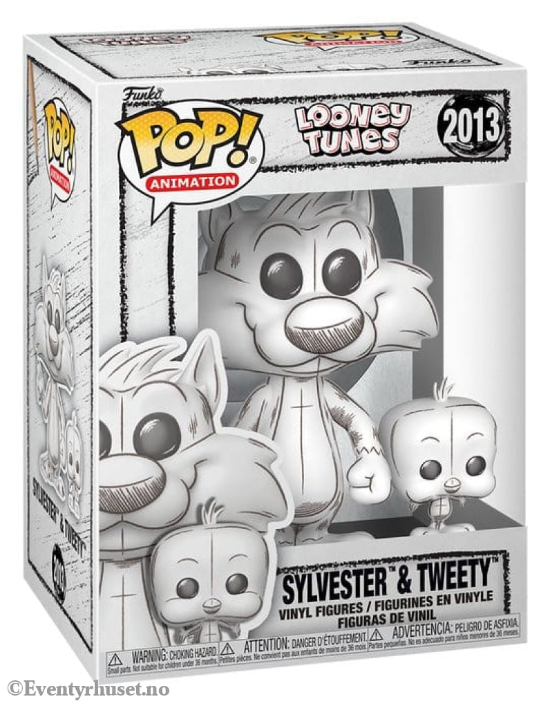 Looney Tunes POP!&Buddy Animation Vinyl Figure Sylvester&Tweety 9 cm Collectibles