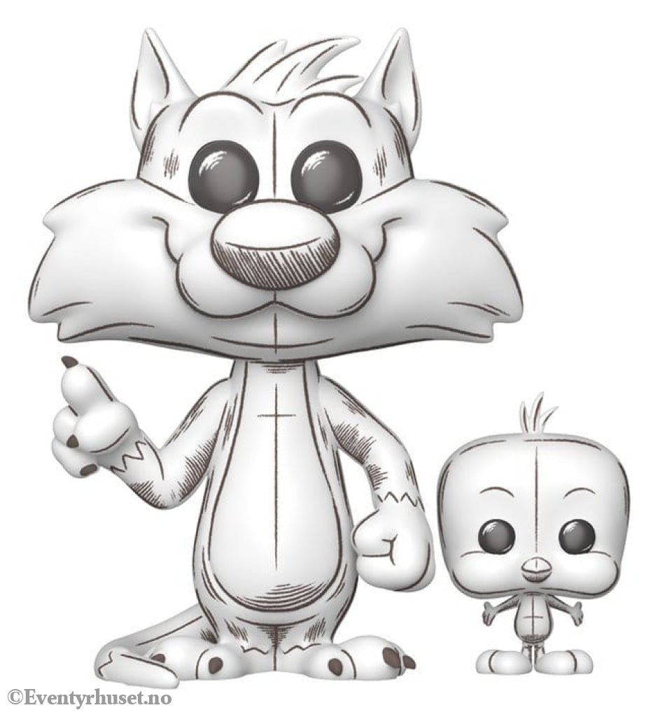 Looney Tunes POP!&Buddy Animation Vinyl Figure Sylvester&Tweety 9 cm Collectibles