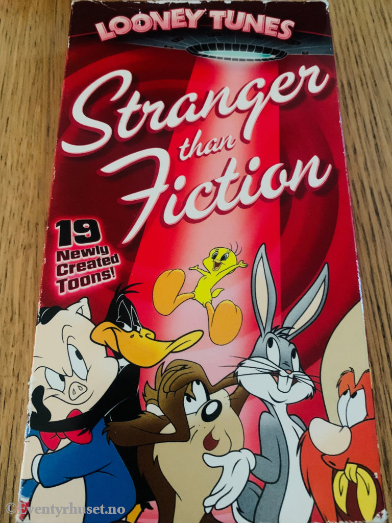 Looney Tunes: Stranger Than Fiction (1997). VHS slipcase.