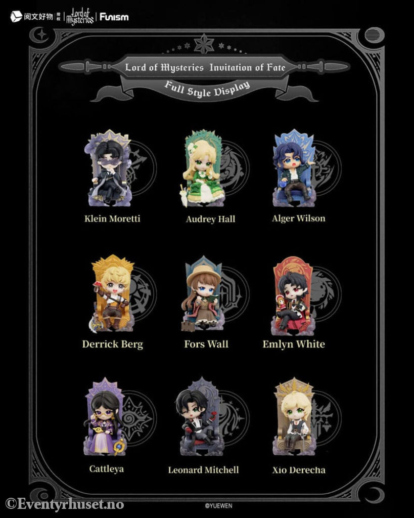 Lord of Mysteries Mini Figures Invitation of Fate 9 cm Display (9) Collectibles