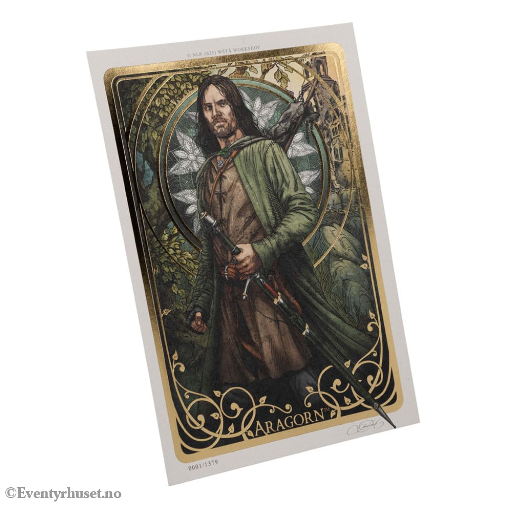 Lord of the Rings Art Print Aragorn Art Card 14 x 21 cm Limited Edition Home & Gifts