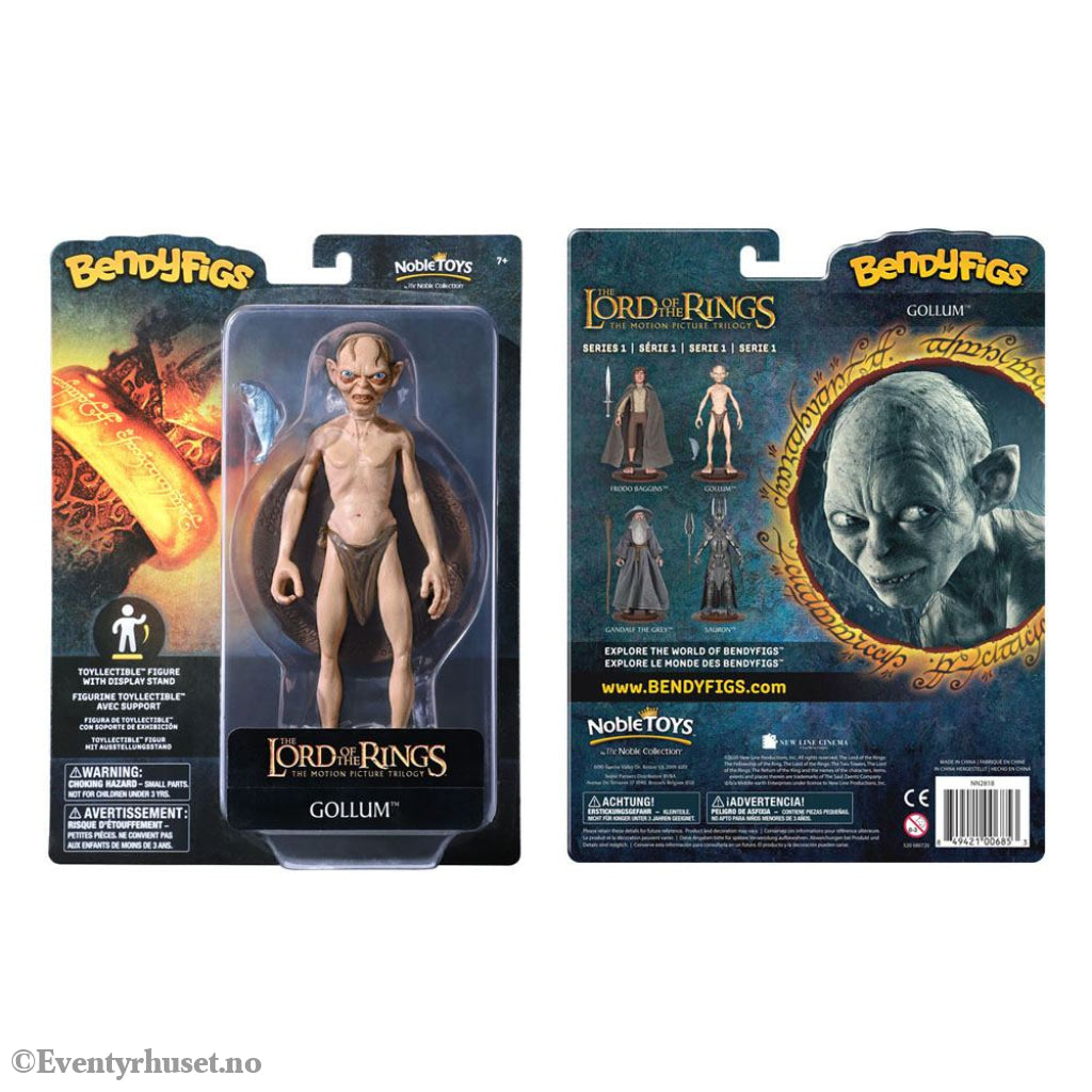 Lord of the Rings Bendyfigs Bendable Figure Gollum 19 cm Toys