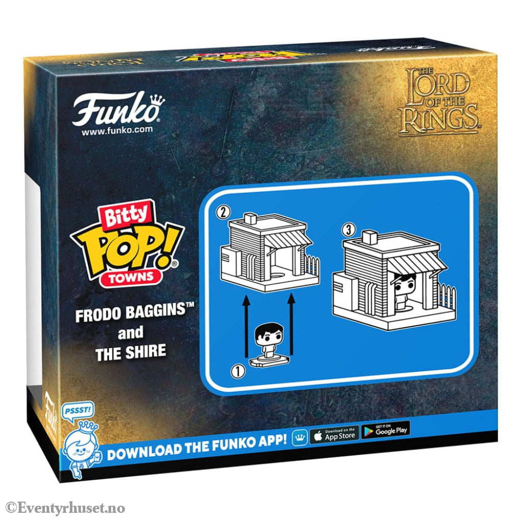 Lord of the Rings Bitty POP! Town Vinyl Figure Frodo at Shire Collectibles