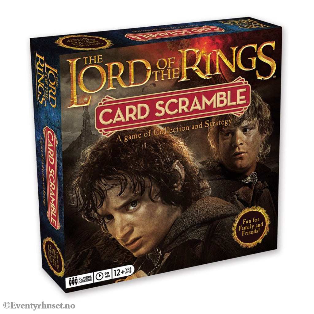 Lord of the Rings Board Game Card Scramble *English Version* Games