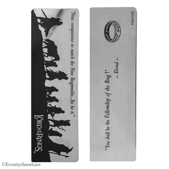 Lord of the Rings Bookmark Fellowship of the Ring 14 x 4 cm Home & Gifts