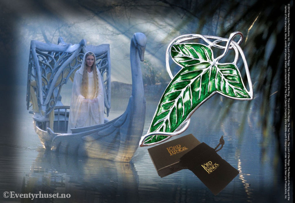 Lord of the Rings Brooch Elven Leaf Brooch (silver plated) Fashion & Accessories
