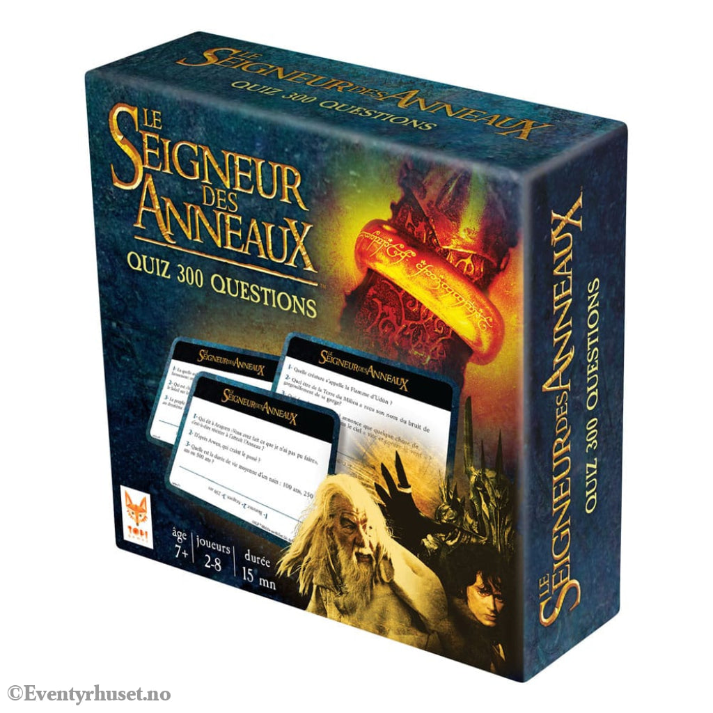 Lord of the Rings Card Game Quiz 300 Questions *French Version* Games