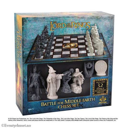 Lord of the Rings Chess Set Battle for Middle Earth Games
