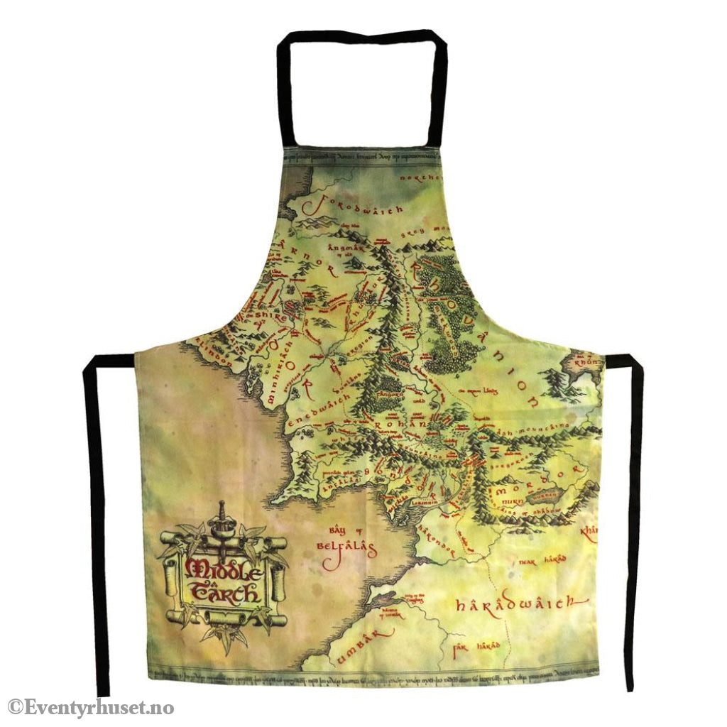Lord of the Rings cooking apron The Middle Earth Map Home & Gifts