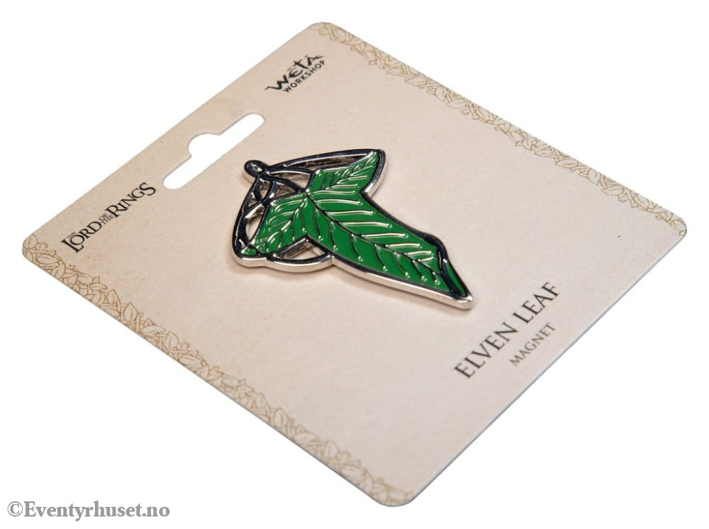 Lord of the Rings Magnet Elven Leaf (Enamel) 4 cm Home & Gifts