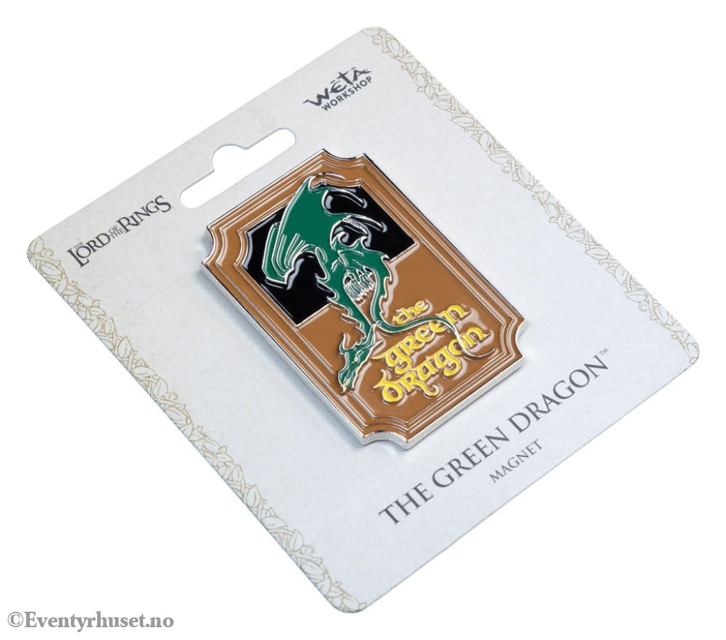 Lord of the Rings Magnet The Green Dragon (Enamel) 7 cm Home & Gifts