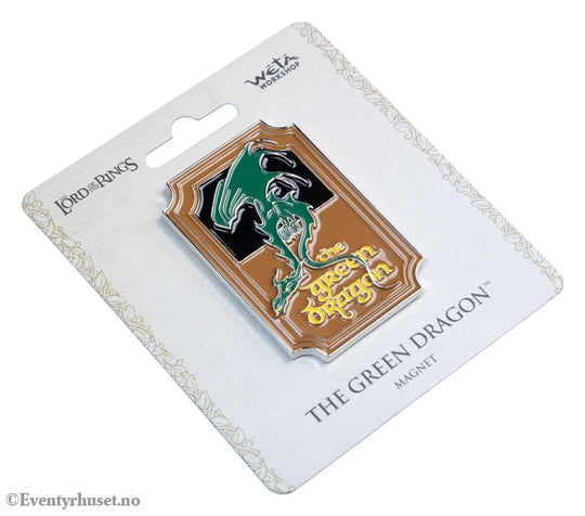 Lord of the Rings Magnet The Green Dragon (Enamel) 7 cm Home & Gifts