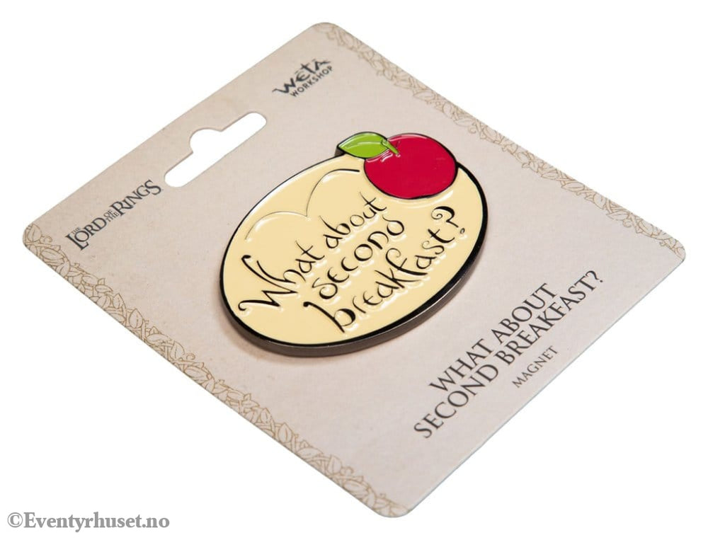 Lord of the Rings Magnet What About Second Breakfast? (Enamel) 7 cm Home & Gifts