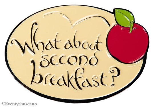 Lord of the Rings Magnet What About Second Breakfast? (Enamel) 7 cm Home & Gifts
