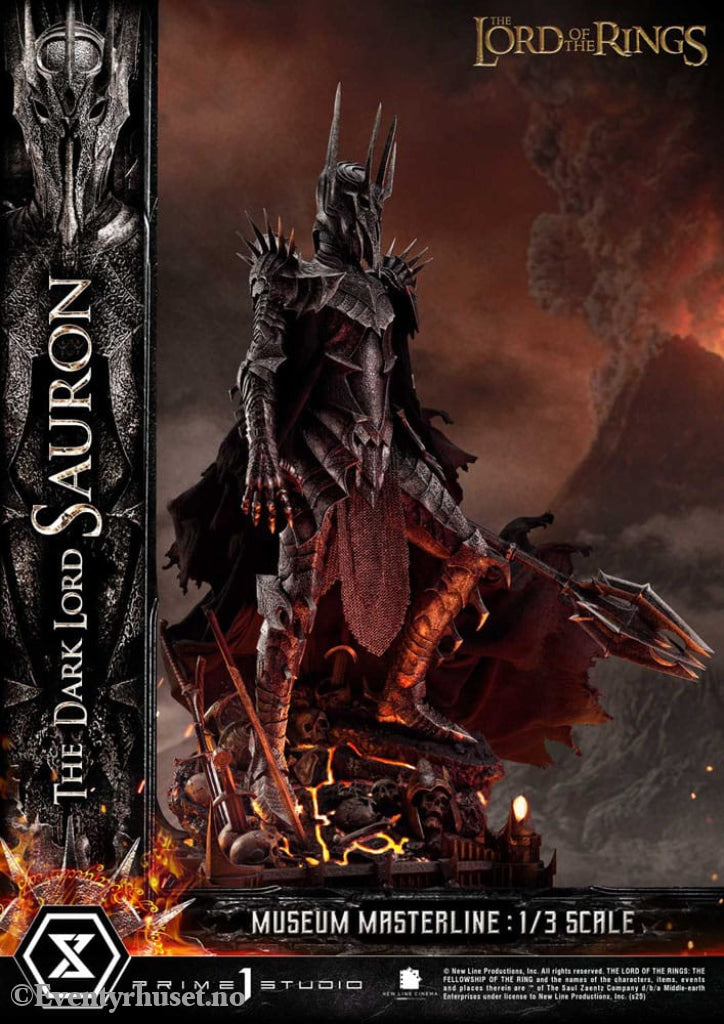 Lord of the Rings Museum Masterline Series Statue 1/3 The Dark Lord Sauron Bonus Version 117 cm Collectibles