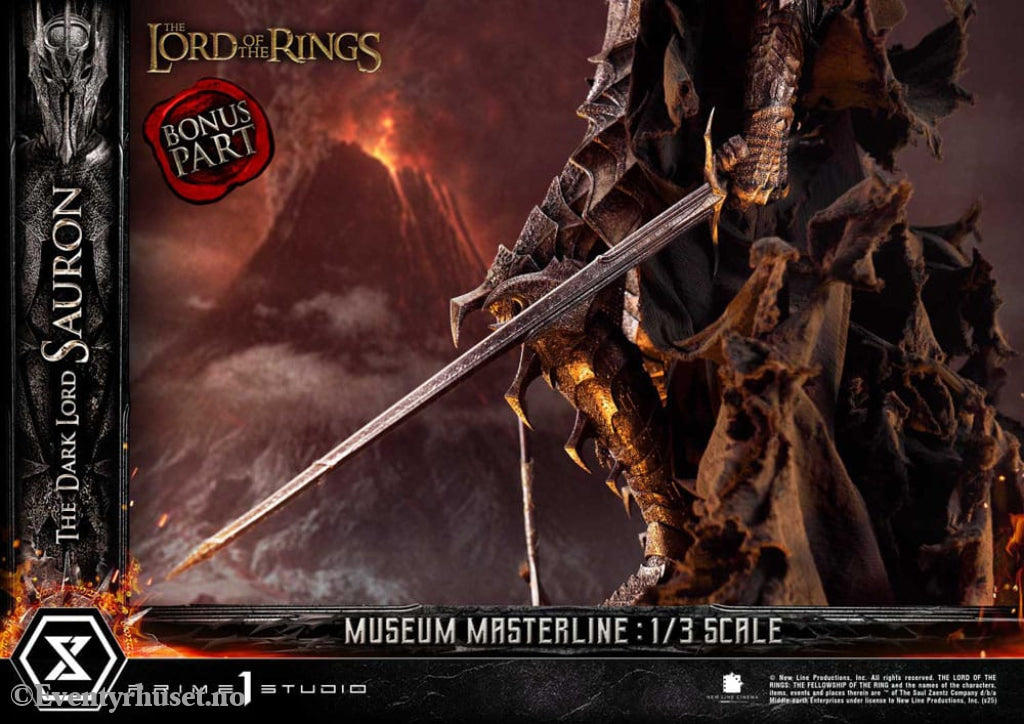 Lord of the Rings Museum Masterline Series Statue 1/3 The Dark Lord Sauron Bonus Version 117 cm Collectibles