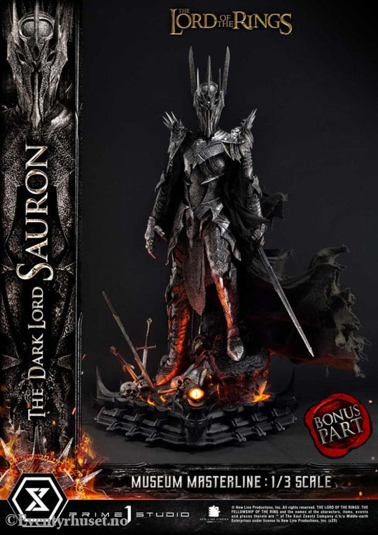 Lord of the Rings Museum Masterline Series Statue 1/3 The Dark Lord Sauron Bonus Version 117 cm Collectibles